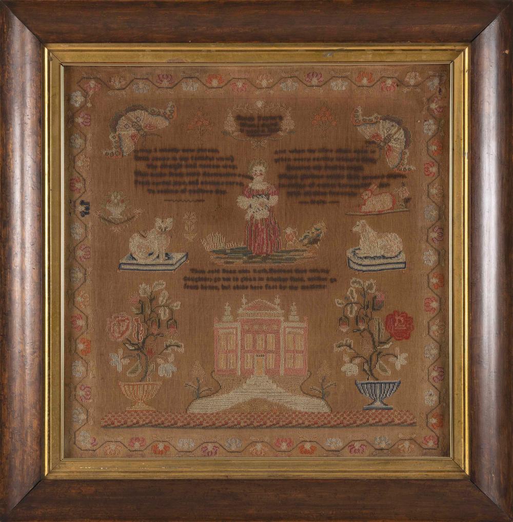 NEEDLEWORK SAMPLER, PROBABLY