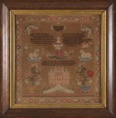 NEEDLEWORK SAMPLER, PROBABLY E