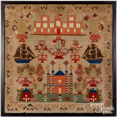 NEEDLEWORK SAMPLERNeedlework