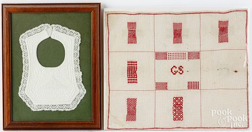 NEEDLEWORK STITCHERY SAMPLER,