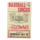 NEGRO LEAGUE BASEBALL CIRCUS P