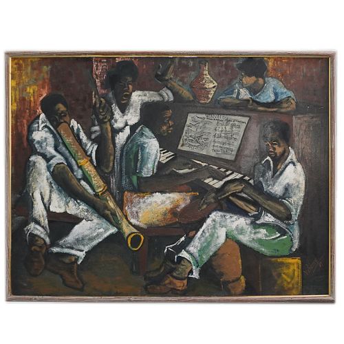NEHEMY JEAN (HAITIAN, B. 1931)