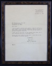 NEIL ARMSTRONG SIGNED LETTER 1