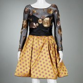 NEIL BIEFF CHIFFON AND SATIN C