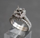 NEIL LANE 14-KARAT WHITE-GOLD