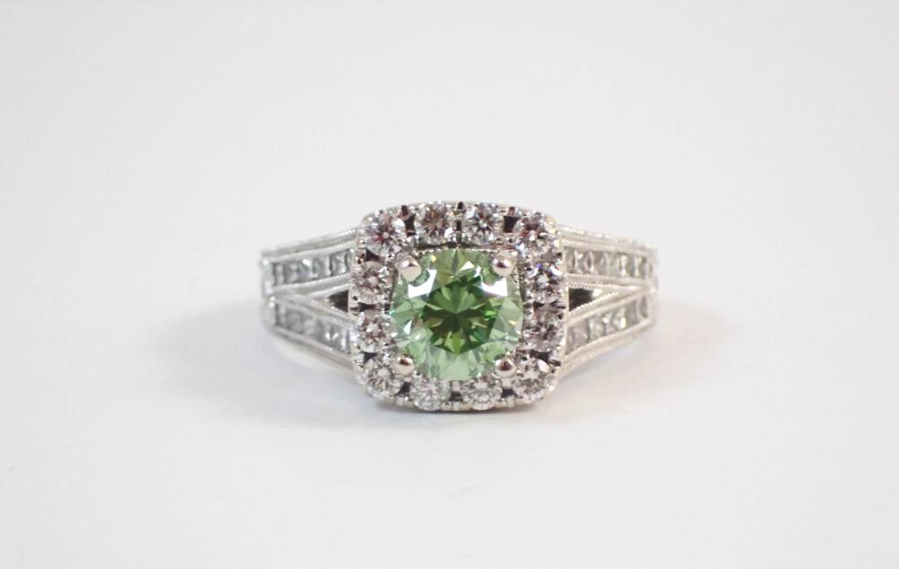 NEIL LANE GREEN DIAMOND, WHITE