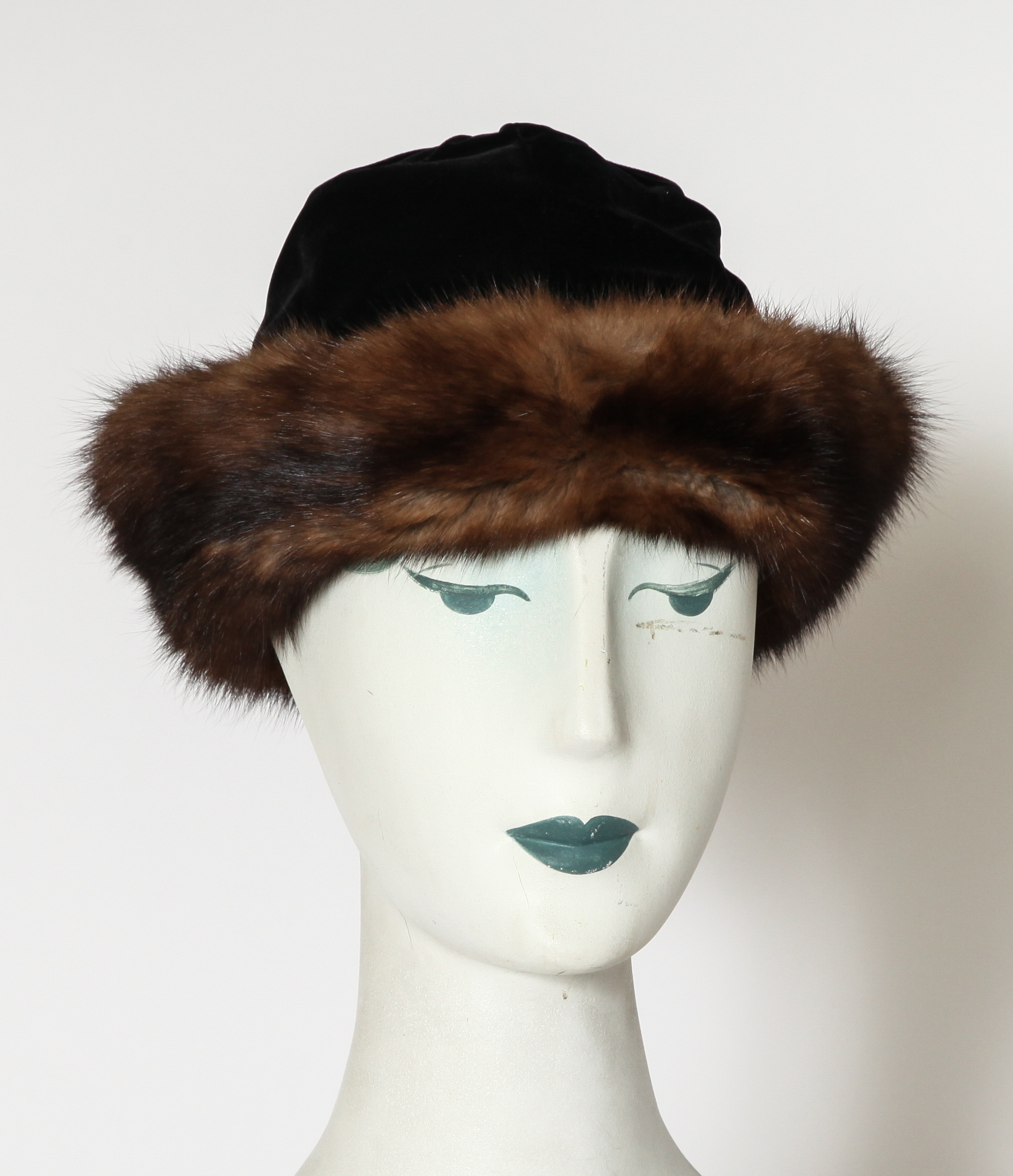 NEIMAN MARCUS VELVET AND MINK