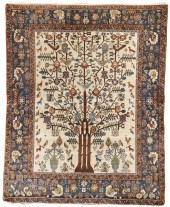 NEIRIS PRAYER RUG, PERSIA, DAT