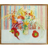 NELL BLAINE, OIL ON CANVAS, 19