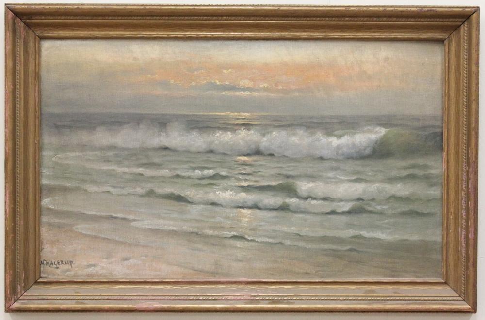 NELS HAGERUP OIL ON BOARDNELS