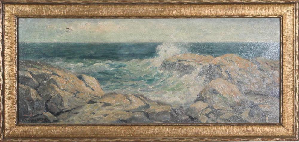 NELS HAGERUP OIL ON BOARDNELS