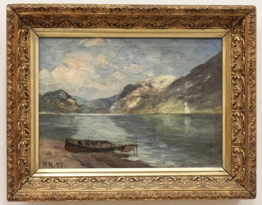 NELS HAGERUP OIL ON CANVASNELS