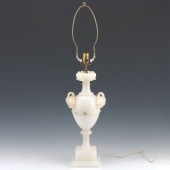 NEO-CLASSICAL ALABASTER LAMP B
