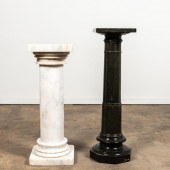 NEO-EGYPTIAN GREEN MARBLE & WH