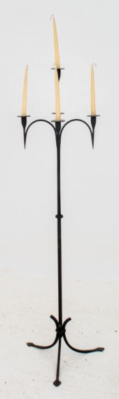 NEO-GOTHIC CAST IRON FLOOR CAN