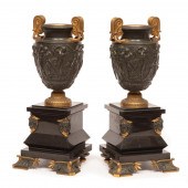 NEO-GREC GILT AND PATINATED BR