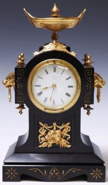 NEO-GREC ORMOLU-MOUNTED SLATE