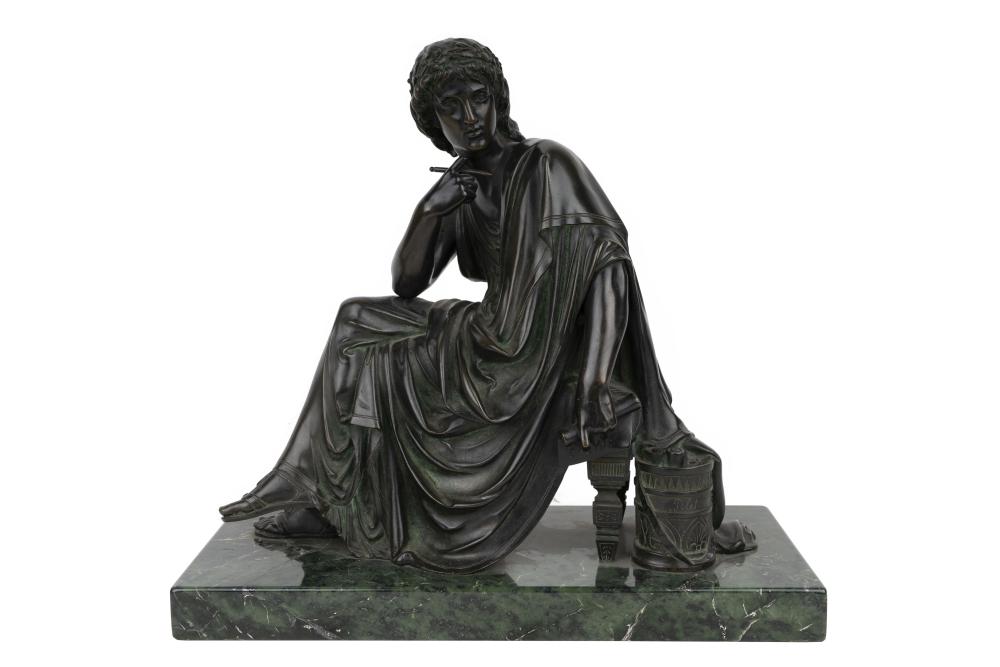 NEOCLASSIC BRONZE FIGURE OF A
