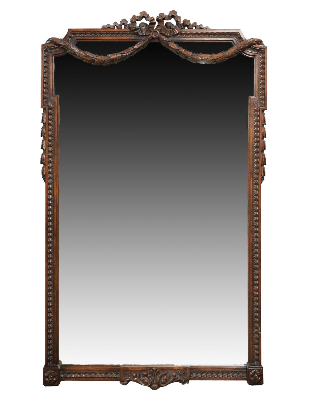 NEOCLASSIC CARVED WALNUT WALL
