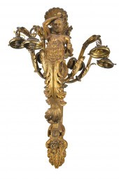 NEOCLASSIC GILT BRONZE WALL SC