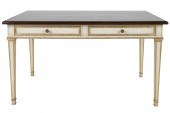 NEOCLASSIC PAINTED & GILT WRIT