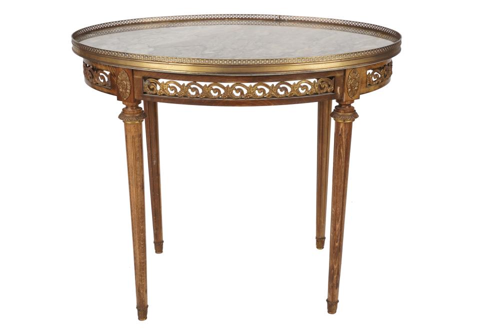 NEOCLASSIC STYLE GILT METAL &