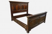 NEOCLASSIC STYLE MAHOGANY BEDc