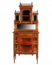 NEOCLASSIC STYLE MAHOGANY VITR