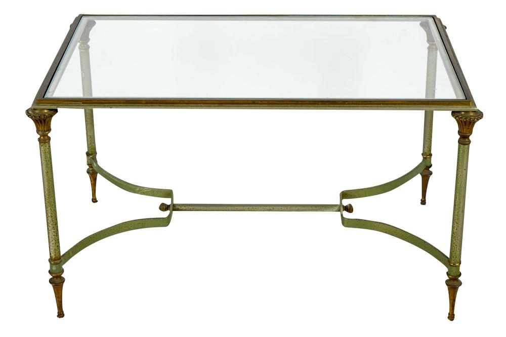 NEOCLASSIC STYLE PAINTED & GILT