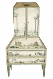 NEOCLASSIC STYLE PAINTED SECRE