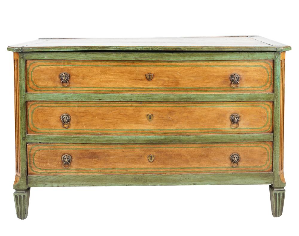 NEOCLASSIC STYLE PAINTED WOOD