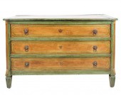 NEOCLASSIC STYLE PAINTED WOOD
