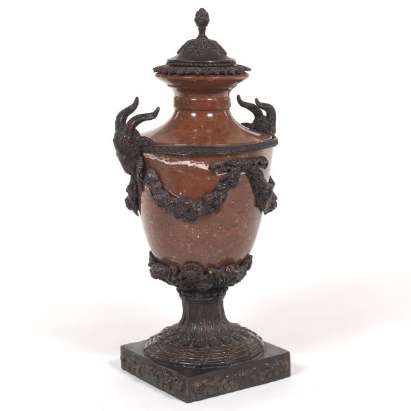 NEOCLASSIC STYLE PATINATED BRASS