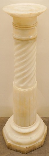 NEOCLASSICAL ALABASTER COLUMNA