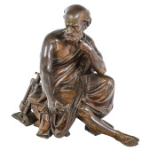 NEOCLASSICAL ANTIQUE BRONZE PH