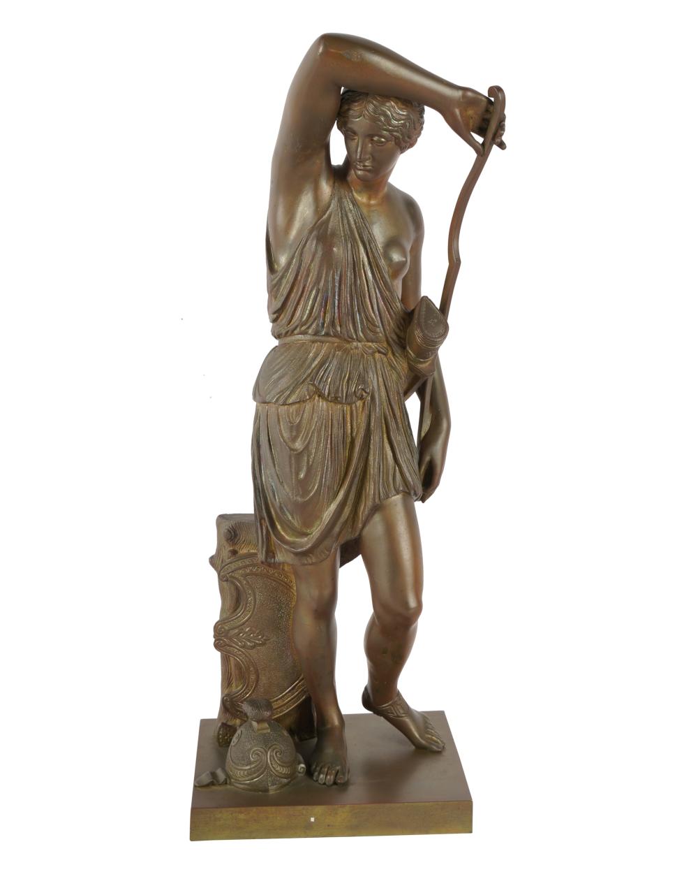 NEOCLASSICAL BRONZE FIGUREunsigned;