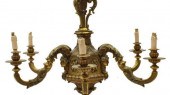 NEOCLASSICAL BRONZE SIX-LIGHT