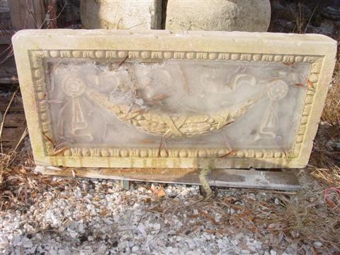 NEOCLASSICAL CARVED STONE