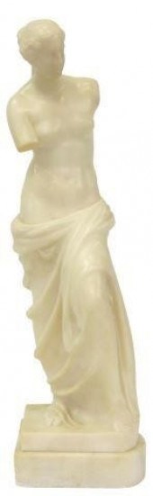 NEOCLASSICAL CARVED STONE SCUL
