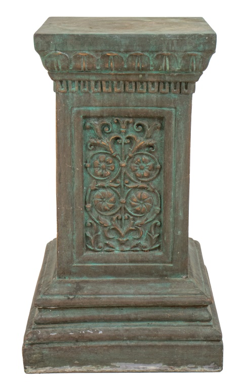 NEOCLASSICAL FAUX STONE SQUARE