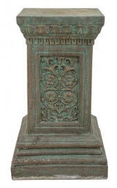 NEOCLASSICAL FAUX STONE SQUARE