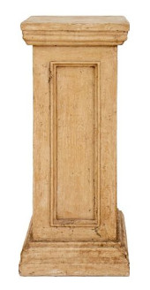 NEOCLASSICAL FAUX STONE SQUARE