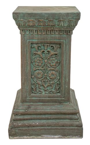 NEOCLASSICAL FAUX STONE SQUARE
