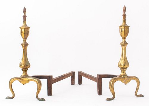 NEOCLASSICAL FEDERAL STYLE BRASS