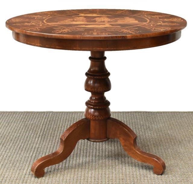 NEOCLASSICAL FIGURAL MARQUETRY