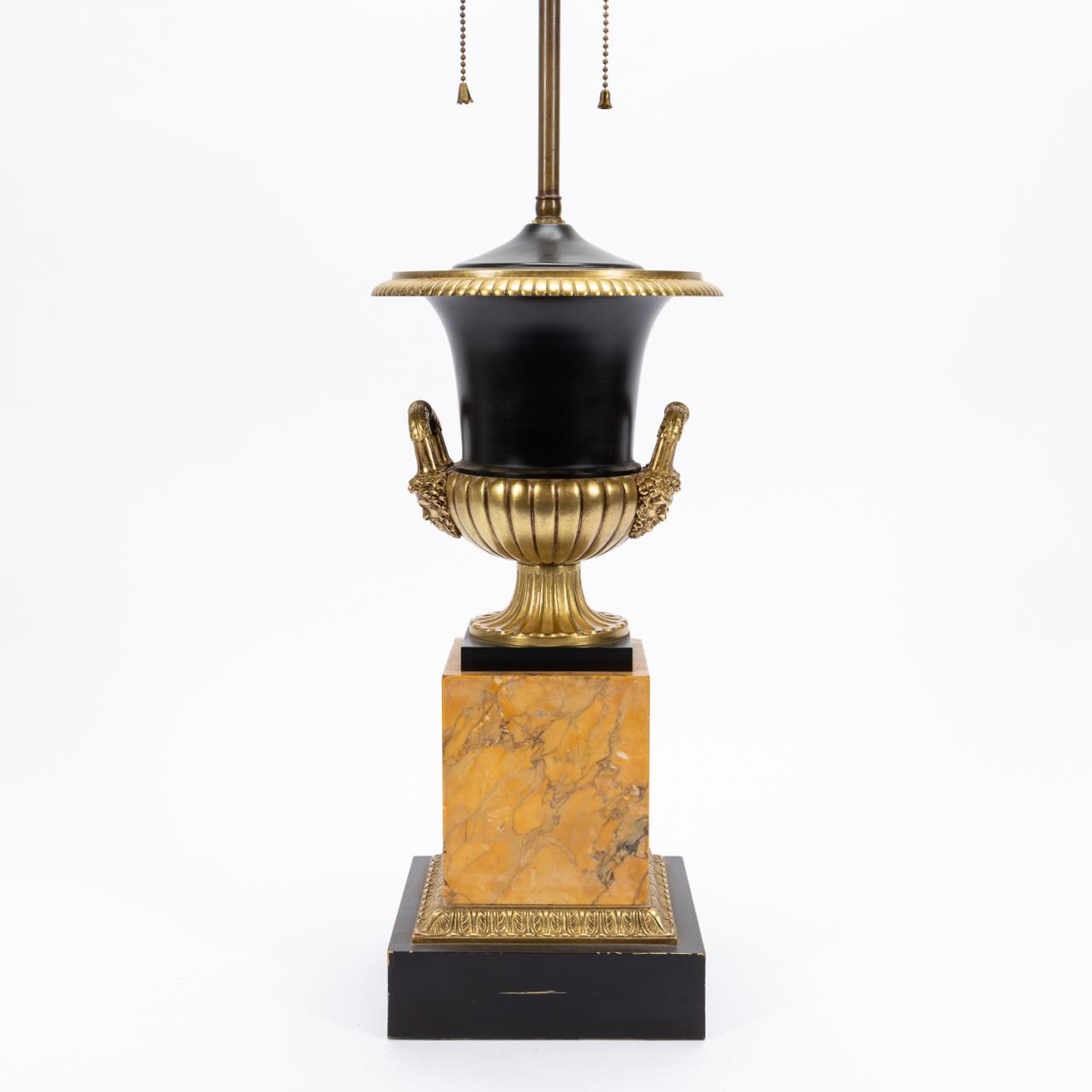 NEOCLASSICAL GILT BRONZE URN FORM