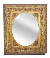 NEOCLASSICAL GILT CHERIBUM MIR