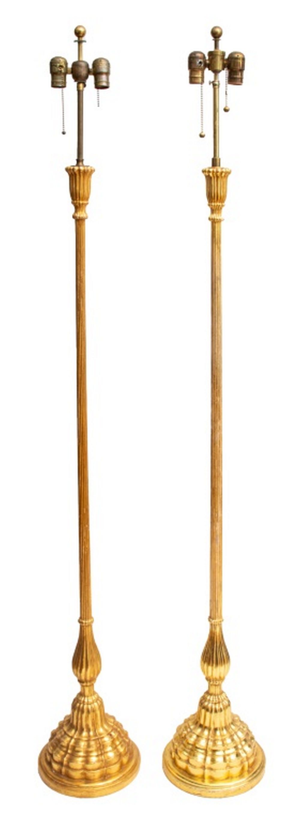 NEOCLASSICAL GILT COMPOSITION FLOOR