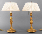 NEOCLASSICAL GILT METAL CARYAT