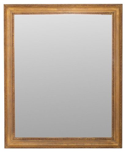 NEOCLASSICAL GILT WOOD BEVELED
